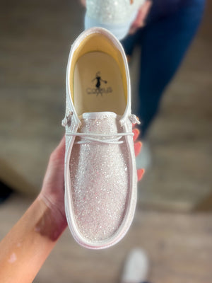 Take Me Out Glitter Sneakers