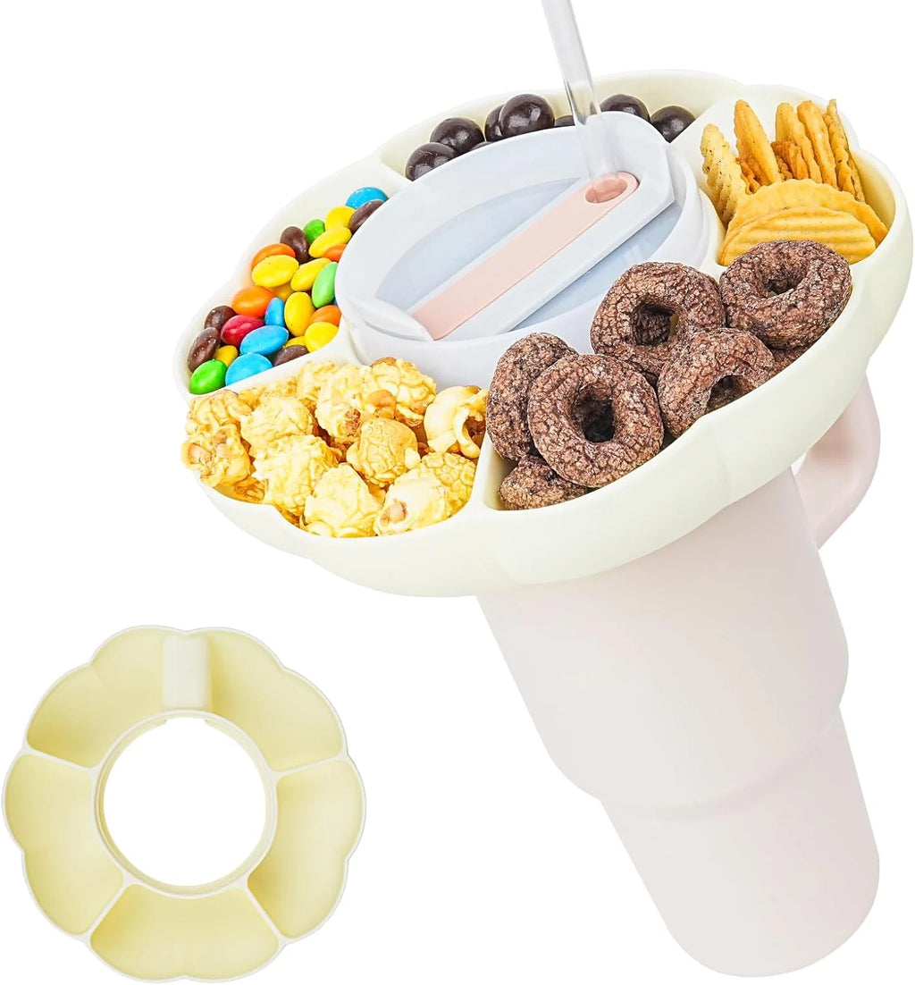 Gourmet Flower Shaped Tumbler Topper