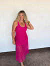 Lorelei Lace Dress (Pink)/ Pre-Order/ Ships in 2 Weeks