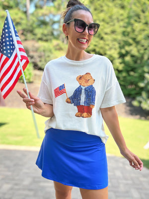 A Beary American Holiday Top
