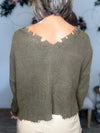 Changing Moods Distressed Sweater