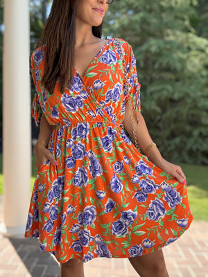 The Flora Dress with Built in Shorts