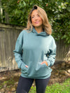 Scuba Living Ash Jade Kangaroo Hoodie