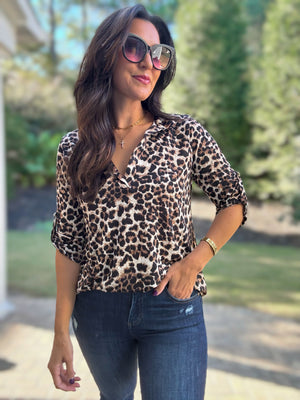 The Lennon Leopard Top