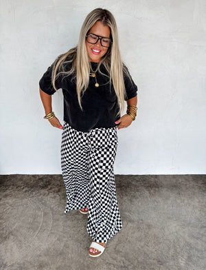 Shelley Checkered Pants