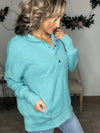 Take It All In Teal Pullover