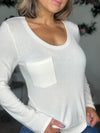 Falling for You Top (Winter White)