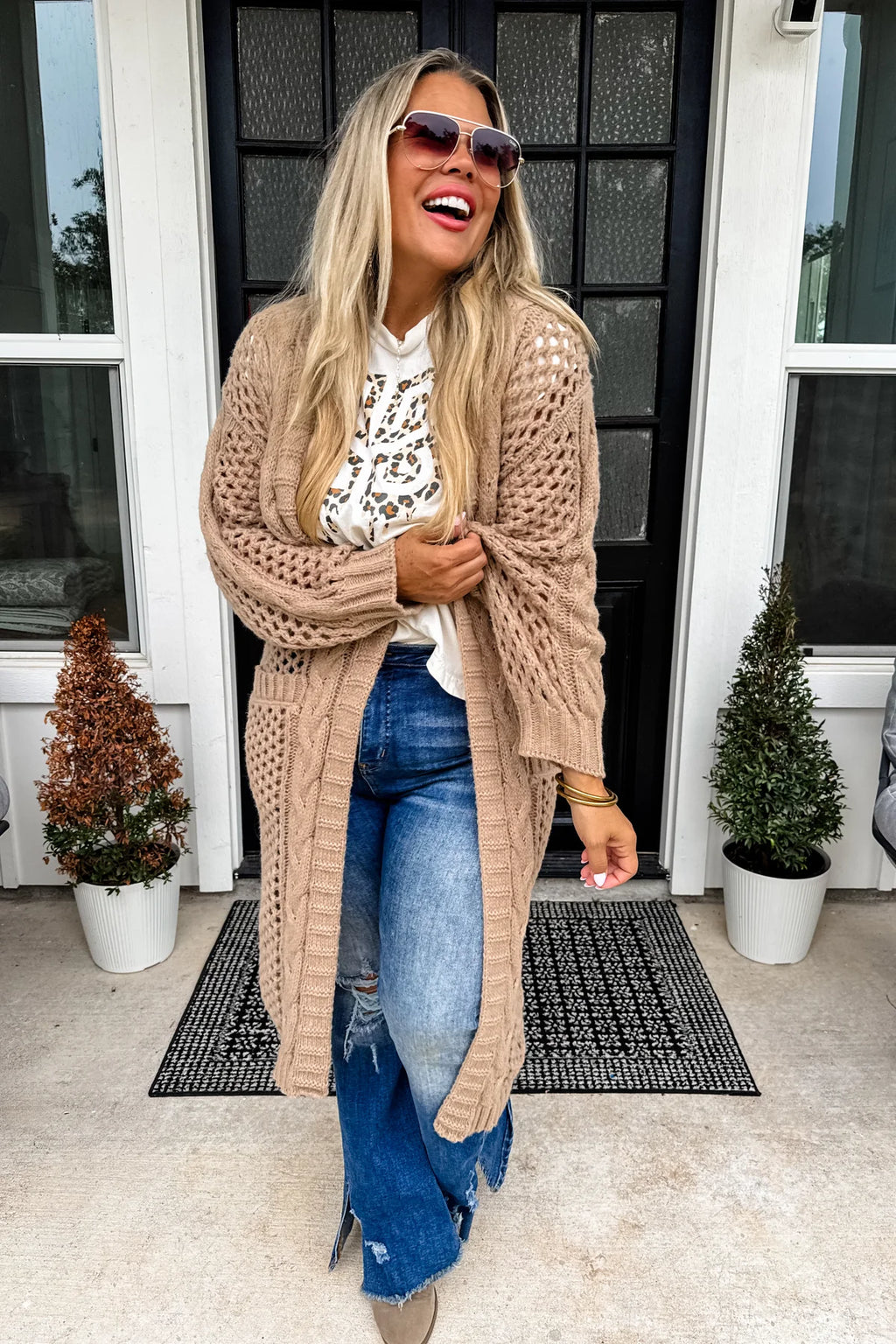 Candace Knit Cardigan / Pre-Order Ships 1/24/25