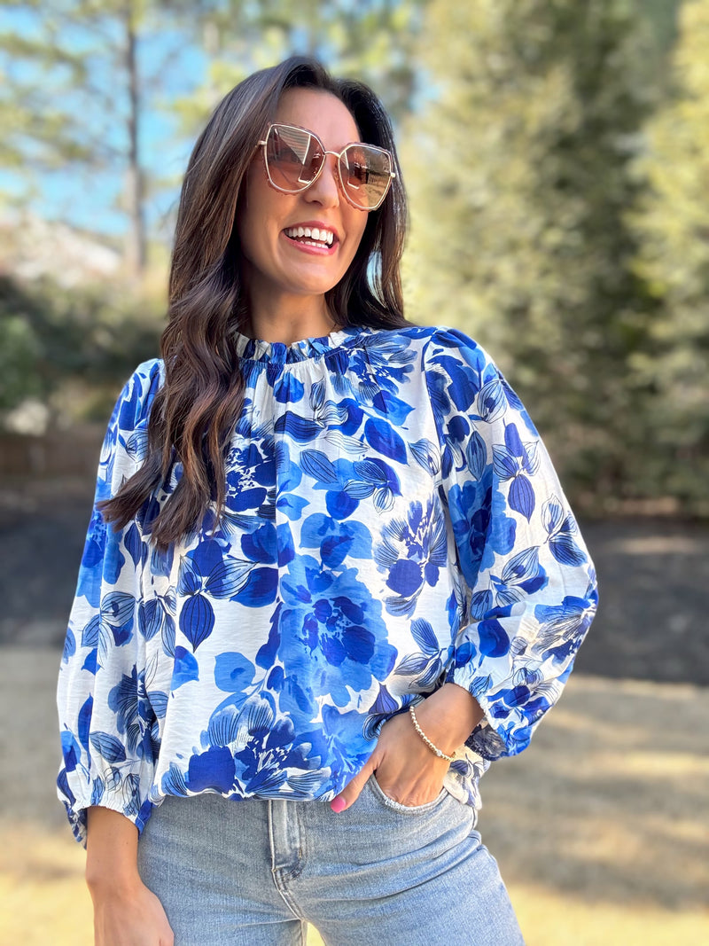 Abby Floral Blouse