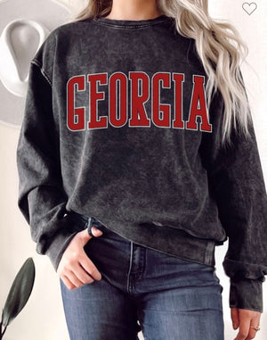Georgia Mineral Wash Sweatshirt