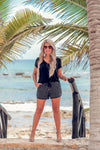 Black Leopard Every Day Shorts Pre-Order