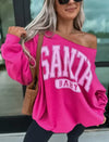 Santa Baby Off The Shoulder Sweatshirt