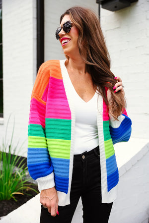 Over the Rainbow Cardigan / Pre-Order Ships 1/24/25