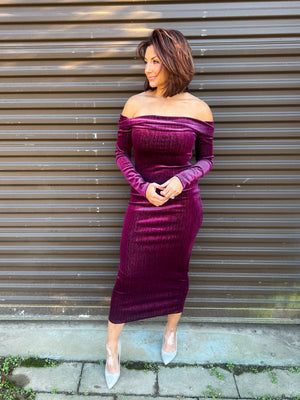 Claudia Off The Shoulder Dress