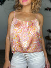 Making Arrangements Satin Top