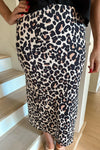 All Day Midi Skirt (Leopard) / Ships 1/24/25