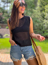 Bailey Knitted Tank (Black)