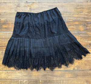 Vintage Lace Slip Skirt