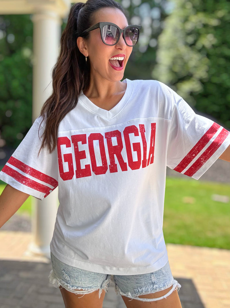 GA Football Jersey Tee
