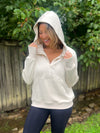 Dream Stream Half Zip Pullover (Cream)