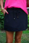 Solid Black Every Day Skort / PRE-ORDERS Ships 3/11