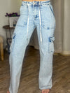 Risen Cargo Drawstring Jeans