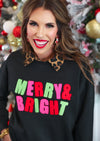 Merry & Bright Sweatshirt/ Pre-Order/ Ships 11-18