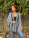 Sarah Shawl Wrap (Black)