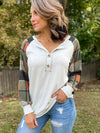 Fall Favorite Button Top