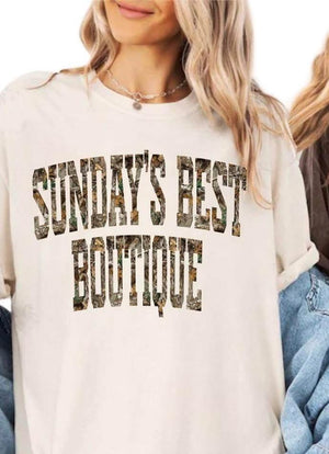 Sunday’s Best Camo Tee