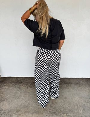 Shelley Checkered Pants