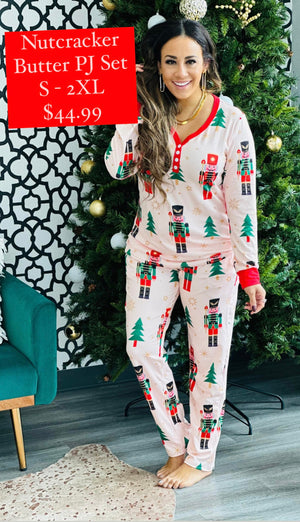 Nutcracker Butter PJ Set