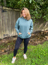 Scuba Living Ash Jade Kangaroo Hoodie