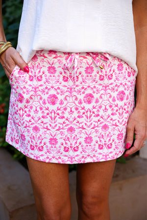 Enchanted Garden (Pink) Every Day Skort / PRE-ORDERS Ships 3/11