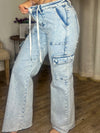 Risen Cargo Drawstring Jeans