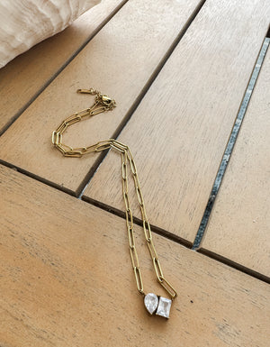 Seraphina Paperclip Necklace