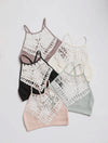 Crocheted Bralette (Black)