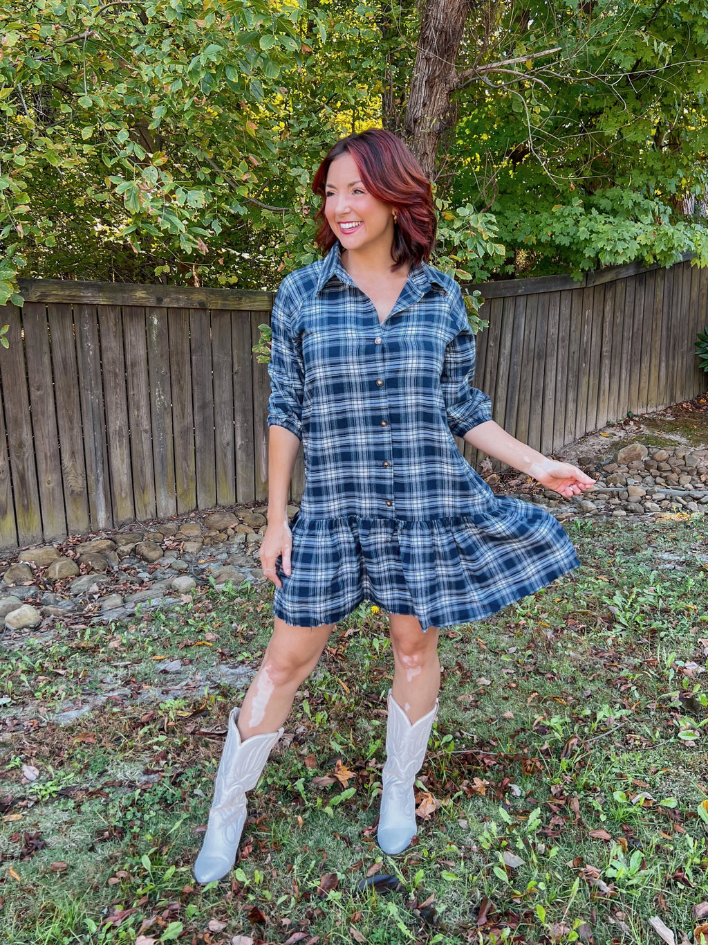 Maxwell Plaid Dress