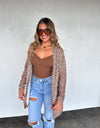 Connie Cardigan (Cheetah) - One Size