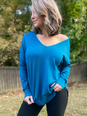All You Need Top (Teal)