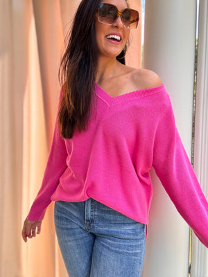 The Caroline Sweater (Pink)