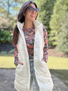 Vail Puffer Vest (Ivory)