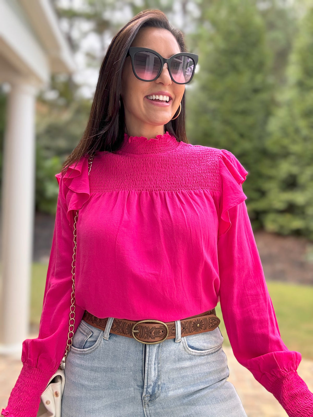 Cassie Color Pop Blouse