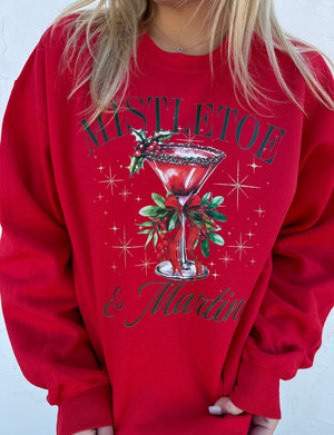 Mistletoe & Martinis Sweatshirt