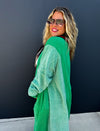 Salish Sweatshirt Cardigan (Green)