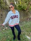 Georgia Varsity Quarter Zip