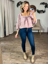 Tawny Textured Top