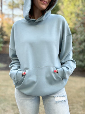 Dreamstreme 2.0 Boyfriend Hoodie (Blue Gray)