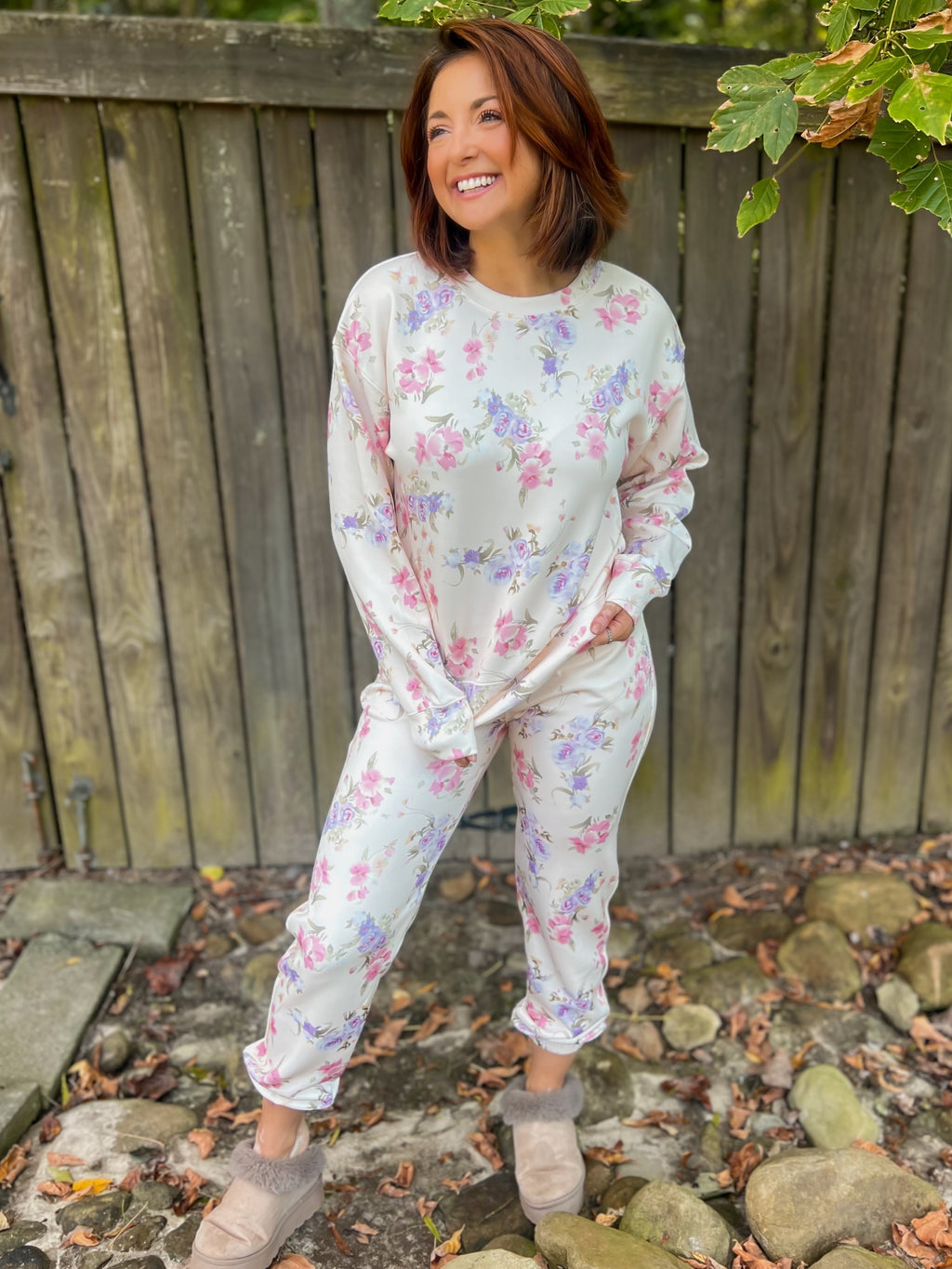 Fancy Me Floral But Comfy Set