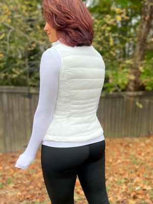 SB Lightweight Packable Vest (Ivory)